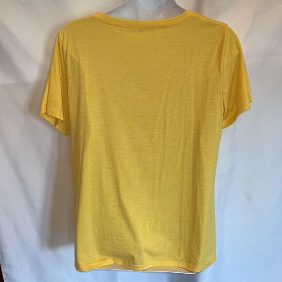 Sampeel yellow twist knot tunic Size XXL - Picture 6 of 12